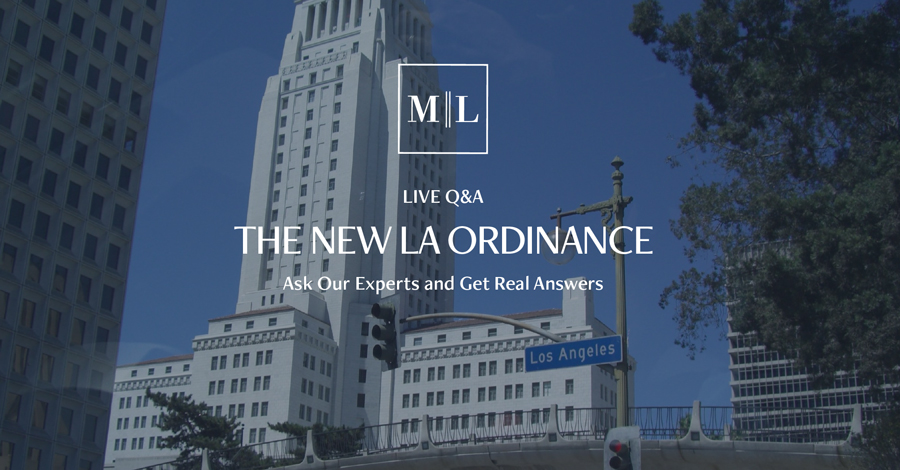 The New LA Ordinance